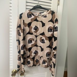 Kate Spade Leopard Print Top